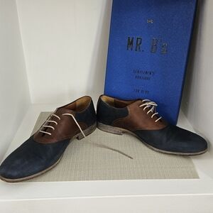 Aldo Black and Brown Oxford Shoes